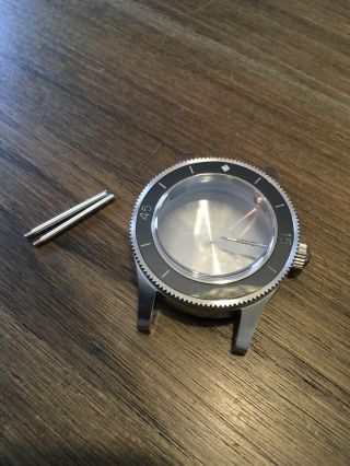 Watch Case For Seiko Diver Mod Vintage Blancpain Style