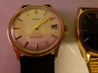 2 Vintage Men ' s Acqua watch mechanical 3
