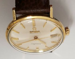 1960 ' s Vintage OMEGA Seamaster DE Ville Automatic Men ' s Wrist Watch 10