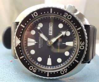 Seiko 6390 - 7049 (turtle) 1980s Near Immaculate - Holds Time - Automatic