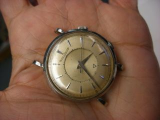 Vintage Jaeger - Lecoultre Memovox 598739 Wrist Watch - No Band - Not