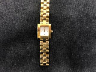 Tissot Swiss Watch Lady’s Quartz Gold Color L730k Stainless Steel