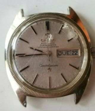 Vintage Omega Constellation Day Date Wrist Watch