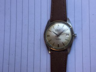 Trident Polemaster Vintage 25 Jewel Automatic - Stainless Steel - Runs Well - Repair