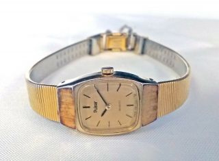 Vintage Pulsar Quartz Watch Y580 - 5279 Gold Tone 15x25mm Womens