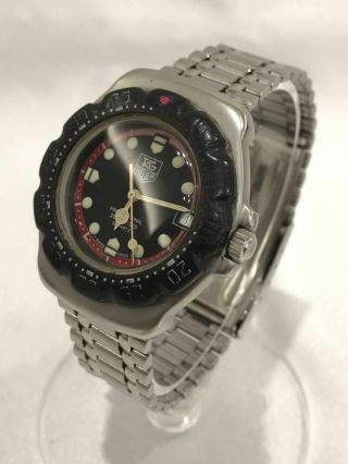Tag Heuer 374.  513 Formula 1 Professional Quartz Watch Date Red & Black [6570]