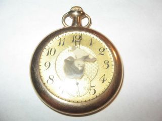 Waltham Pocket Watch Gold Filled Not Over Wound