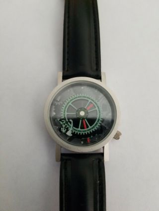 33mm Charlie Chaplin: Modern Times Watch.  Just Watch,  No Box And Tag.  Some Wears