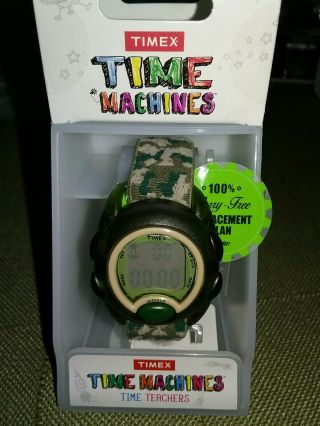 Timex Time Machines Children’s Time Teacher Camo T71912 Digital Watch.