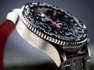 DETOMASO Firenze Men ' s Wrist Watch Sport Chronograph Stainless Steel Black (12) 4