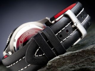 DETOMASO Firenze Men ' s Wrist Watch Sport Chronograph Stainless Steel Black (12) 5