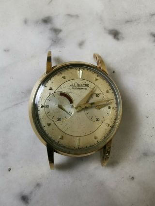 Vintage Lecoultre Futurematic automatic watch for repair,  restoration or parts 10