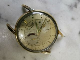 Vintage Lecoultre Futurematic automatic watch for repair,  restoration or parts 11