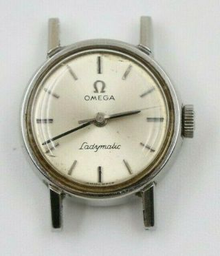 Vintage Stainless Steel Omega Ladymatic Watch