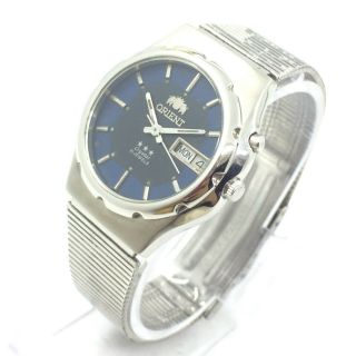 Vintage Mens Orient Crystal Automatic 21 - J D\d 35mm Japan Made Wrist Watch A4129
