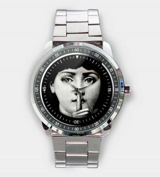 Get Now Piero Fornasetti Decor Unisex Stainless Steel Watch
