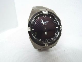 Tissot T - Touch Expert Solar Quartz Titanium Watch T091.  420.  44.  051 T09142044051
