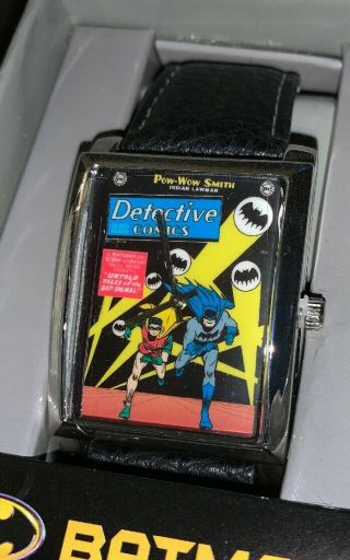 In Box: Batman And Robin Detective Comics Classic Comic Book Cover Watch Htf