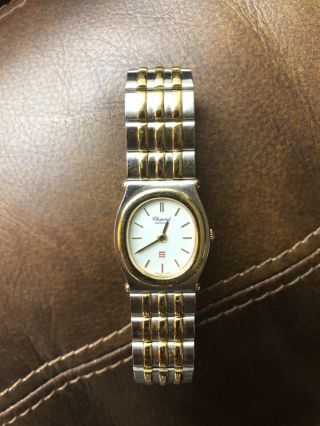 Chopard Monte Carlo Women’s 8034 Steel 18k Gold Quartz 21mm Watch Cond
