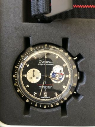 Snoopy Undone X Moon Heritage Peanuts Lunar Mission Limited Edition Watch