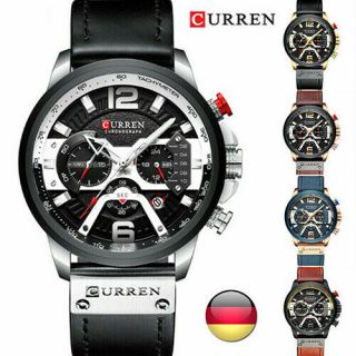 Curren Herren Luxus Armbanduhr Sport Automatikuhr Mode Watch Uhren Geschenke De