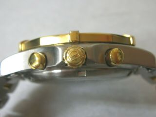 TAG HEUER 2000,  CHRONOGRAPH,  professional 200m 18k plated GOLD,  CK1121 9