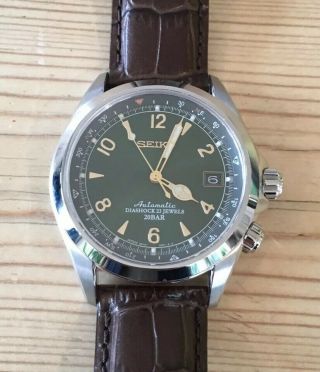 Seiko Sarb017 Alpinist Automatic Watch - Jdm - Box And Papers