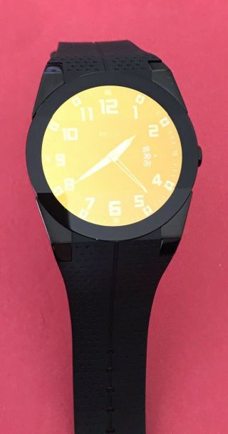 RELIC BY FOSSIL Mens Analog quartz Dial color Black Watch ZR12194 Needs Battery 5
