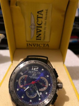 Mens Invicta 1451 S1 Rally Racing Team Stainless Steel 48mm Wach 2