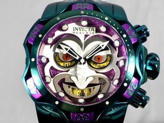 Invicta Reserve Joker 52mm Venom Swiss Chronograph Bracelet Watch 30124
