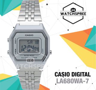 Casio Ladies Standard Digital Watch La680wa - 7d