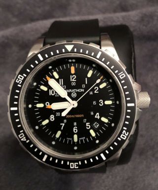 Jumbo Search Rescue (jsar) Marathon Military Issue Dive Watch,  2016 Produced