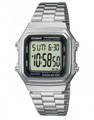 Casio Classic Digital Watch A178wa Silver Design Unisex Retro Vintage Melbourne