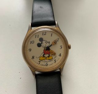Vintage Mickey Mouse Watch - Pre - Owned