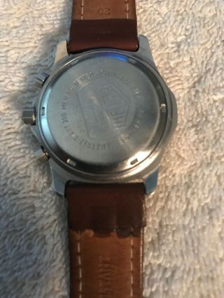 Vintage Heuer 2000 Quartz Chronograph Watch (Tag Heuer) Rare Black Dial 3