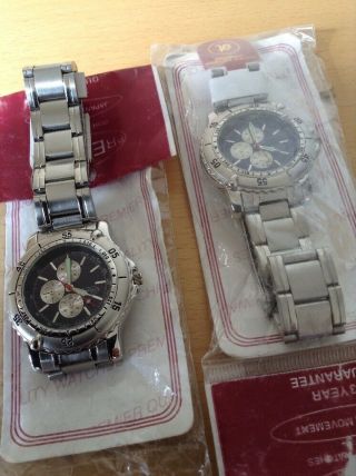 2 Gents Premier Quartz Wristwatches In Full Order