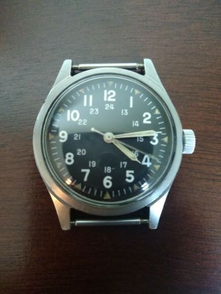 Benrus Dtu - 2a/p 1964 Us Military Issue Pilot 