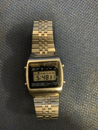 Rare Vintage Seiko Chronograph Digital Watch