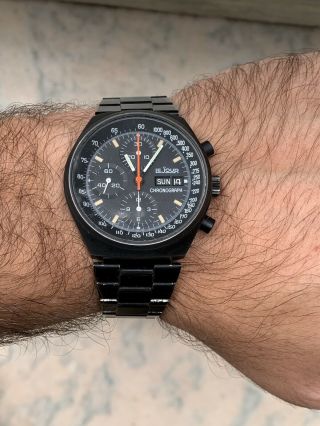 Vintage Lejour Chronograph Valjoux 7750 Running Strong - 12