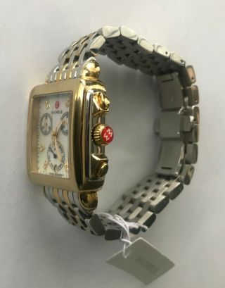 Michele DECO two - tone Diamond Watch 3