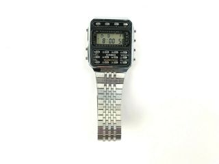 Vintage Casio CFX - 200 197 Scientific Calculator Watch Japan Old School Rare 4