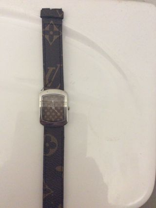 Louis Vuitton Watch/ Needs Buckle And Battery