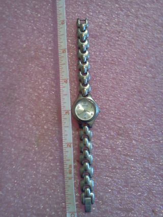 Fossil F2 Es8862 Stainless Steel Case/bracelet Silver Dial Wrist Watch