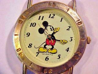 Micky Mouse Vintage Micky Mouse Quartz Watch Fresh Battery Runs