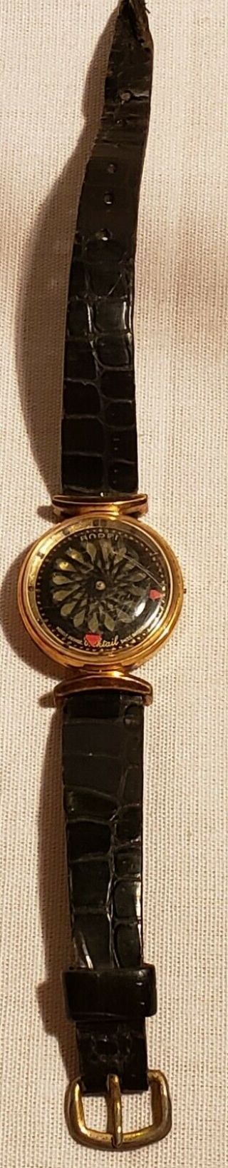 Women ' s Ernest Borel Cocktail Watch.  Swiss Made 17j Parts/ Repair kaleidoscope 2