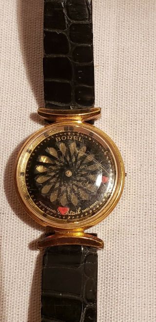 Women ' s Ernest Borel Cocktail Watch.  Swiss Made 17j Parts/ Repair kaleidoscope 3