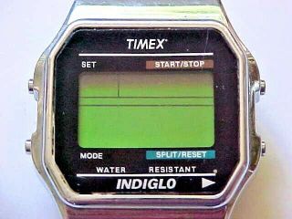 Timex Indiglo Vintage Indiglo Quartz Watch With Band