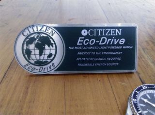 Citizen Eco - Drive Display Stand Dealer Window Dive Watch Aqualand Promaster