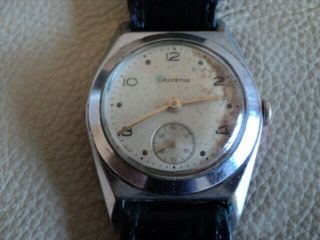 Vintage Helvetia Hand Winding Swiss Made (case Is Made In England) Not