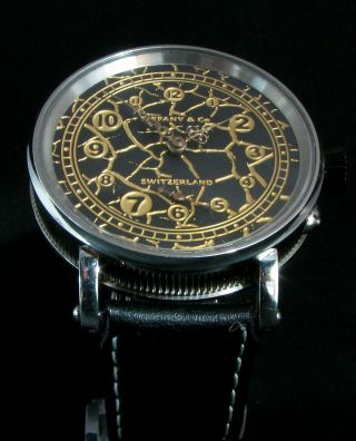 Tiffany &co Antique Art Deco Wristwatch Large Size Hi - Grade Movement